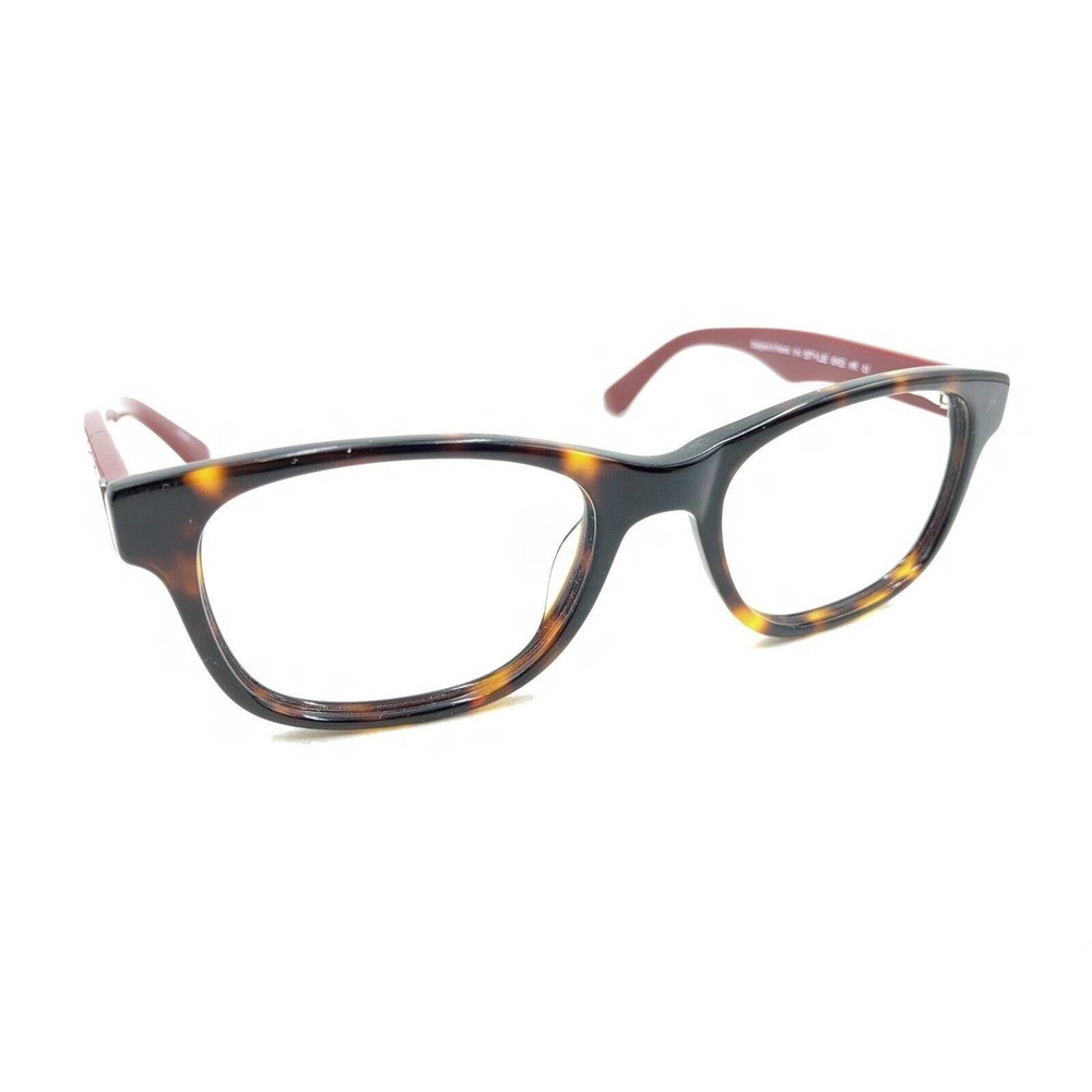 In Style ISH22 HR Tortoise Brown Dark Red Eyeglasses Frames 50-18 140 Men Women